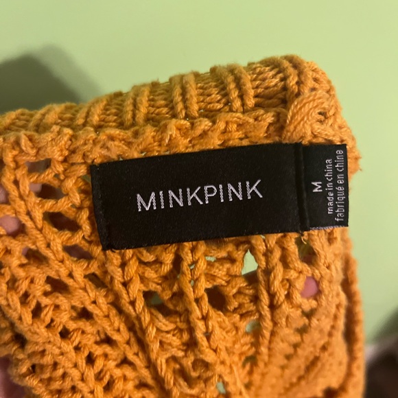 MinkPink Yellow Knit Sweater - Picture 4 of 4